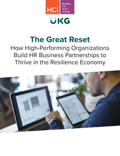 The Great Reset: How High-Performing Organizations Build HR Business Partnerships
