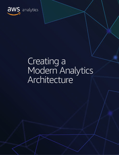 Creating a Modern Analytics Architecture