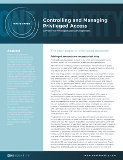 Protected: Controlling and Managing Privileged Access
