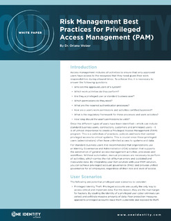 Protected: Risk Management Best Practices for Privileged Access Management (PAM)