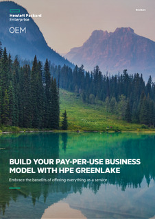 Build Your Pay-Per-Use Business Model with HPE Greenlake