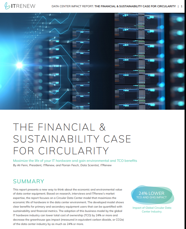 The Financial & Sustainability Case for Circularity
