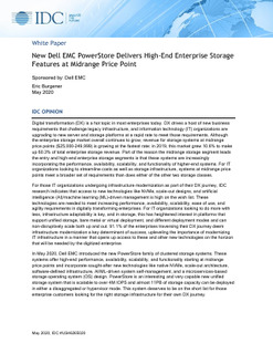 New Dell EMC PowerStore Delivers High-End Enterprise Storage