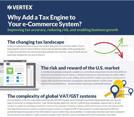 Why Add a Tax Engine to Your E-Commerce System?