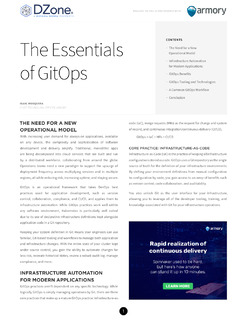 The Essentials of GitOps