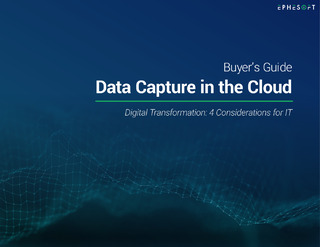Buyer’s Guide: Data Capture in the Cloud