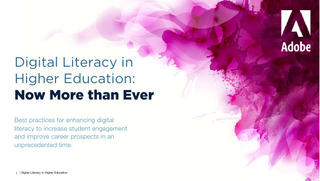 Digital Literacy in Higher Education: Now More than Ever