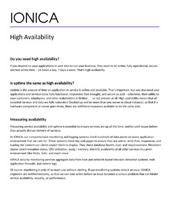 High Availability eBook: How to Achieve Enterprise-Grade High Availability at Scale