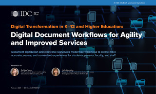 Digital Document Workflows for Agility and Improved Services