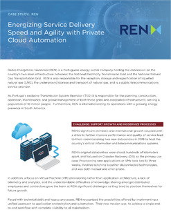 Energizing Service Delivery Speed and Agility with Private Cloud Automation
