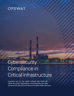 Cybersecurity Compliance in Critical Infrastructure