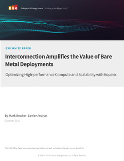Interconnection Amplifies the Value of Bare Metal Deployments