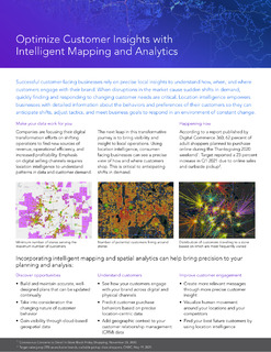 Optimize Customer Insights with Intelligent Mapping and Analytics
