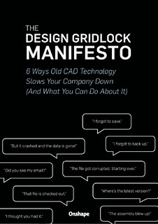 The Design Gridlock Manifesto