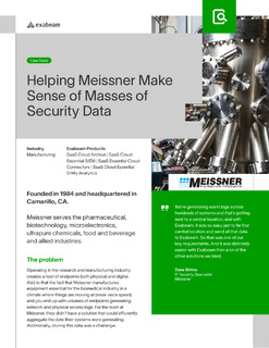 Meissner: Making Sense of Masses of Security Data with Exabeam