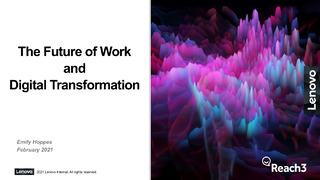 The Future of Work and Digital Transformation