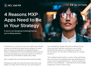 4 Reasons MXP Apps Need to Be in Your Strategy