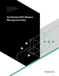 Get Started With Modern Management Now