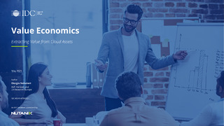 IDC – Value Economics: Extracting Value from Cloud Assets
