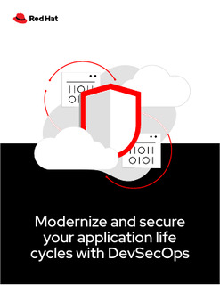 Modernize and Secure Your Application Life Cycles with DevSecOps