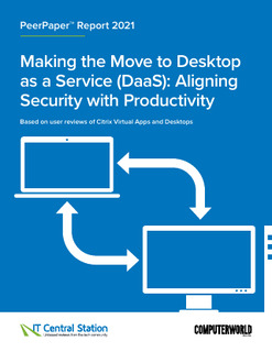 Making the Move to Desktops as a Service: Aligning Security with Productivity