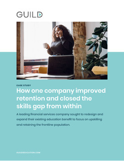 How one company improved retention and closed the skills gap from within