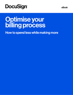 Optimise Your Billing Process