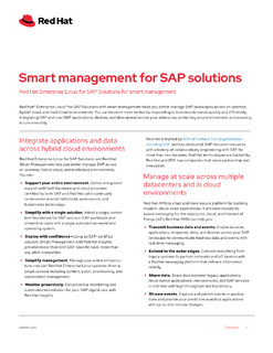 Smart Management for SAP Solutions