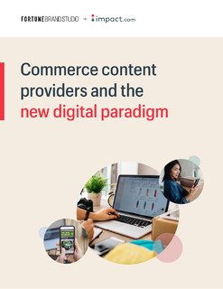 Commerce Content Providers and the New Digital Paradigm