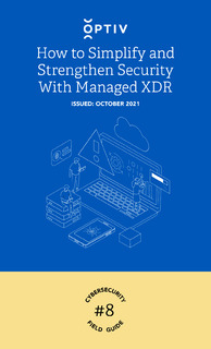 How to Simplify and Strengthen Security with Managed XDR