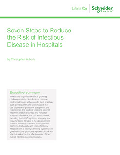 Seven Steps to Reduce the Risk of Infectious Disease in Hospitals