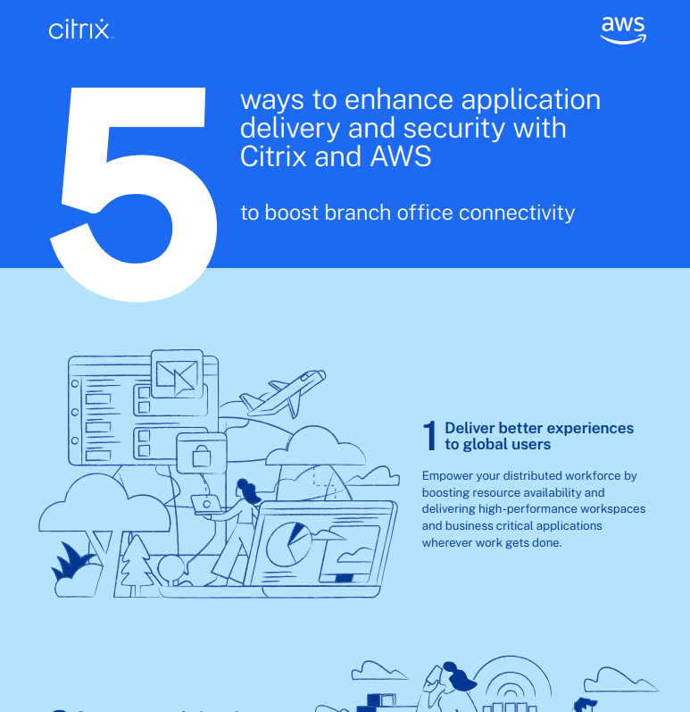 5 Ways to Enhance Application Delivery and Security with Citrix and AWS