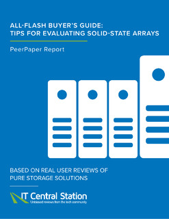 All Flash Buyer’s Guide : Tips For Evaluating Solid-State Arrays