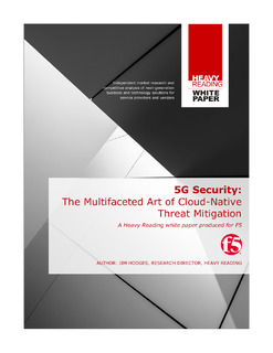5G Security: The Multifaceted Art of Cloud-Native Threat Mitigation