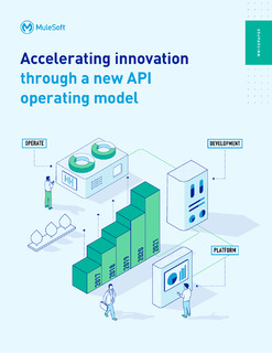 Accelerating innovation through a new API operating model