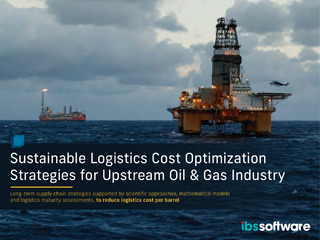 Sustainable Logistics Cost Optimization Strategies for Upstream Oil & Gas Industry