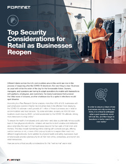 Top Security Considerations for Retail as Businesses Reopen