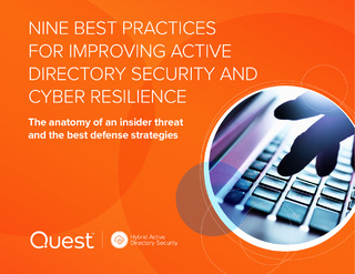Nine Best Practices for Improving Active Directory Security and Cyber Resilience