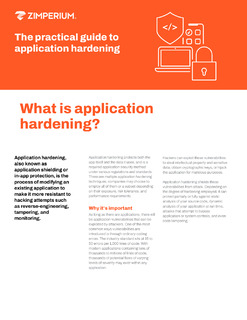 The Practical Guide to Application Hardening