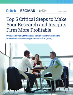 Top 5 Critical Steps to Make Your Research and Insights Firm More Profitable