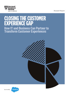 CLOSING THE CUSTOMER EXPERIENCE GAP How IT & Business Can Partner to Transform Customer Experiences