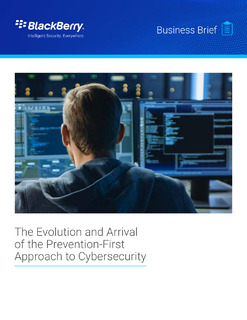 The Evolution and Arrival of the Prevention-First Approach to Cybersecurity