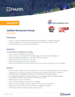 Jardine Restaurant Group Case Study