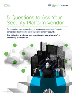 5 Questions to Ask Your Security Platform Vendor