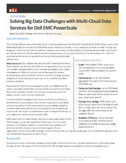 Solving Big Data Challenges with Multi-Cloud Data Services for Dell EMC PowerScale
