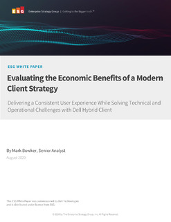 Evaluating the Economic Benefits of a Modern Client Strategy