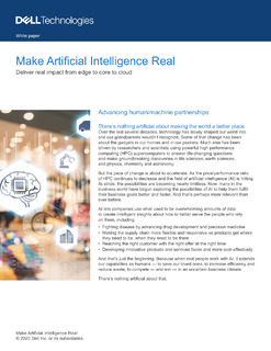 Make Artificial Intelligence Real