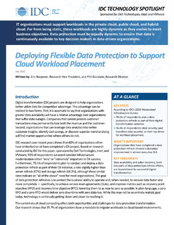 Deploying Flexible Data Protection to Support Cloud Workload Placement