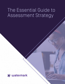 The Essential Guide to Assessment Strategy