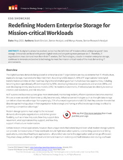 Redefining Modern Enterprise Storage for Mission-critical Workloads